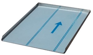 Taca blacha cukiernicza 400x600mm rogi spawane